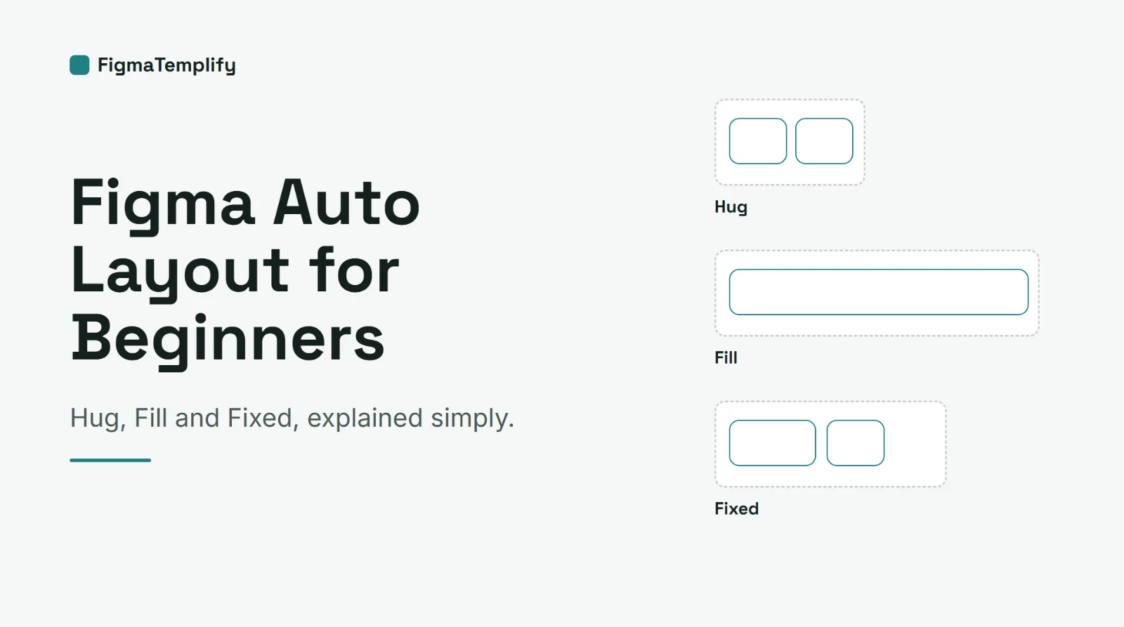 Figma Auto Layout for Beginners: Hug, Fill and Fixed